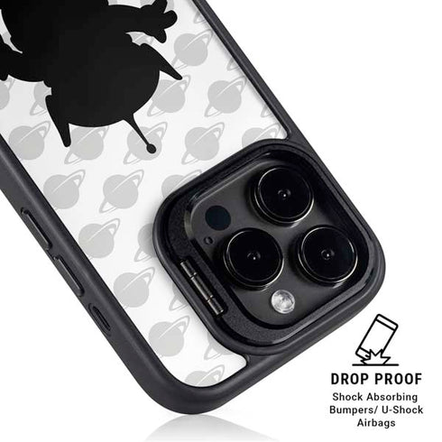 Disney Toy Story Alien Silhouette iPhone 15 Pro Kickstand Case